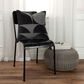 Rizzy Home 20" x 20" Poly Filled Throw Pillow in Dark Grey, , large
