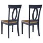 Ashley Landocken Dining Chair in Brown and Blue (Set of 2), , large