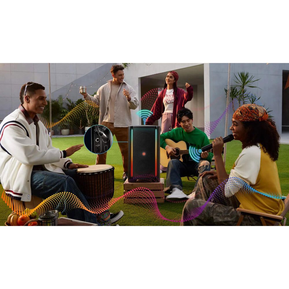TCL 340W Powerful Sound Party Speaker in Black, , large