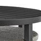 Blue River Aileen 3-Piece Patio Swivel Seating Set in Black and Grey, , large