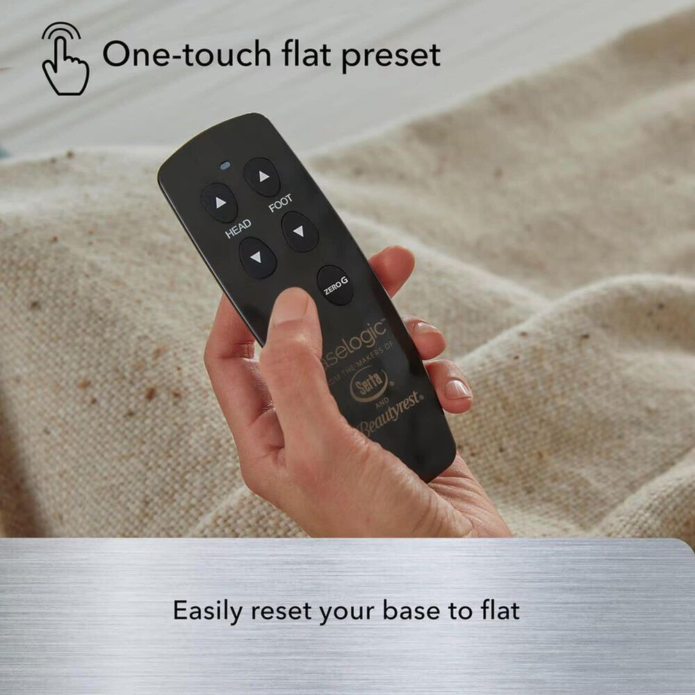 Serta Perfect Sleeper Select Fairacres XFM Queen Mattress with Serta Silver Baselogic Adjustable Base, , large