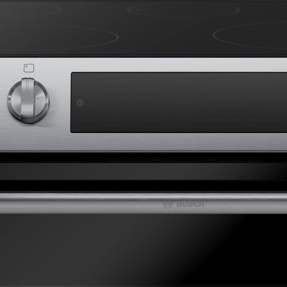 Bosch 100 Series 5.8 Cu. Ft. Freestanding Electric Range in Stainless Steel, , large