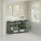 James Martin Vanities Breckenridge 60" Single Bathroom Vanity in Smokey Celadon with 3 cm Charcoal Soapstone Quartz Top and Rectangular Sink, , large