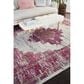 Nourison Passion PSN03 5"3" x 7"3" Ivory and Fushia Area Rug, , large
