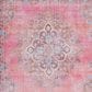 Safavieh Serapi 8" x 10" Pink and Beige Area Rug, , large