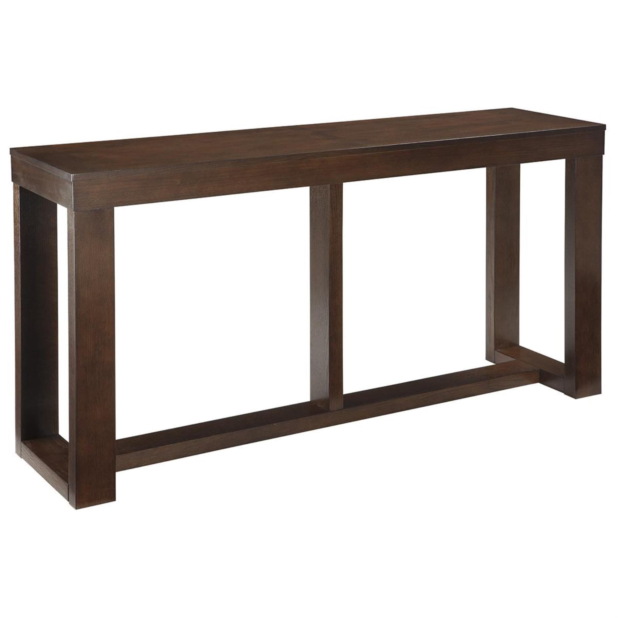Signature Design by Ashley Watson Sofa Table in Dark Brown