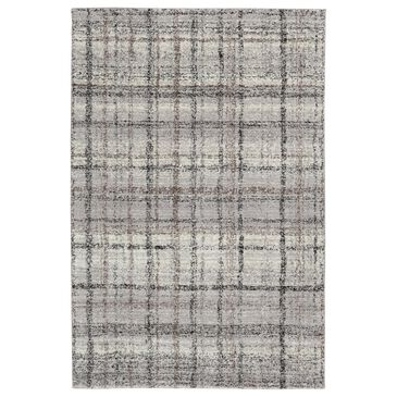 Central Oriental Structures Torrent Makari 5" x 7"6" Soot and Java Area Rug, , large