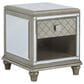 Ashley Chevanna End Table in Metallic Silvertone, , large