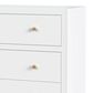 Butler Specialty Company Nora 5-Drawer Tall Dresser in Smooth White, , large