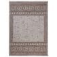 Loloi Easton Coffee and Dove 4" x 6" Indoor/Outdoor Area Rug, , large
