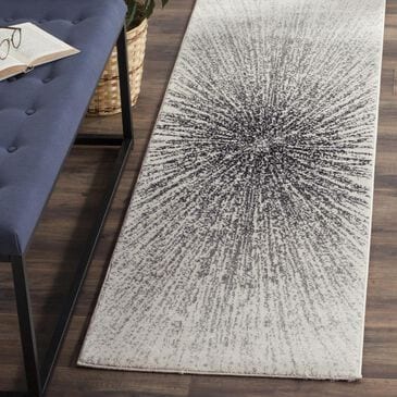 Safavieh Evoke EVK228K-213 2"2" x 13" Black/Ivory Runner, , large
