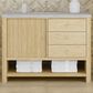 James Martin Vanities Marigot Single 48" Single Vanity in Sun-washed Oak with 3 cm Eternal Jasmine Pearl Quartz Top, , large