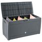 Alfresco Home Urban Matuba Home and Garden Storage Box with Wheels in Black, , large