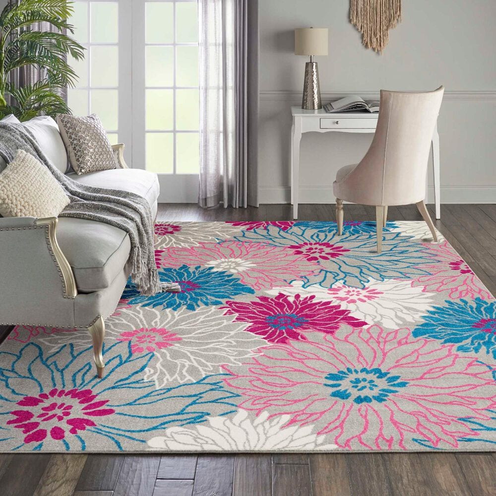 Nourison Passion Grey 8&#39; x 10&#39; Area Rug, , large