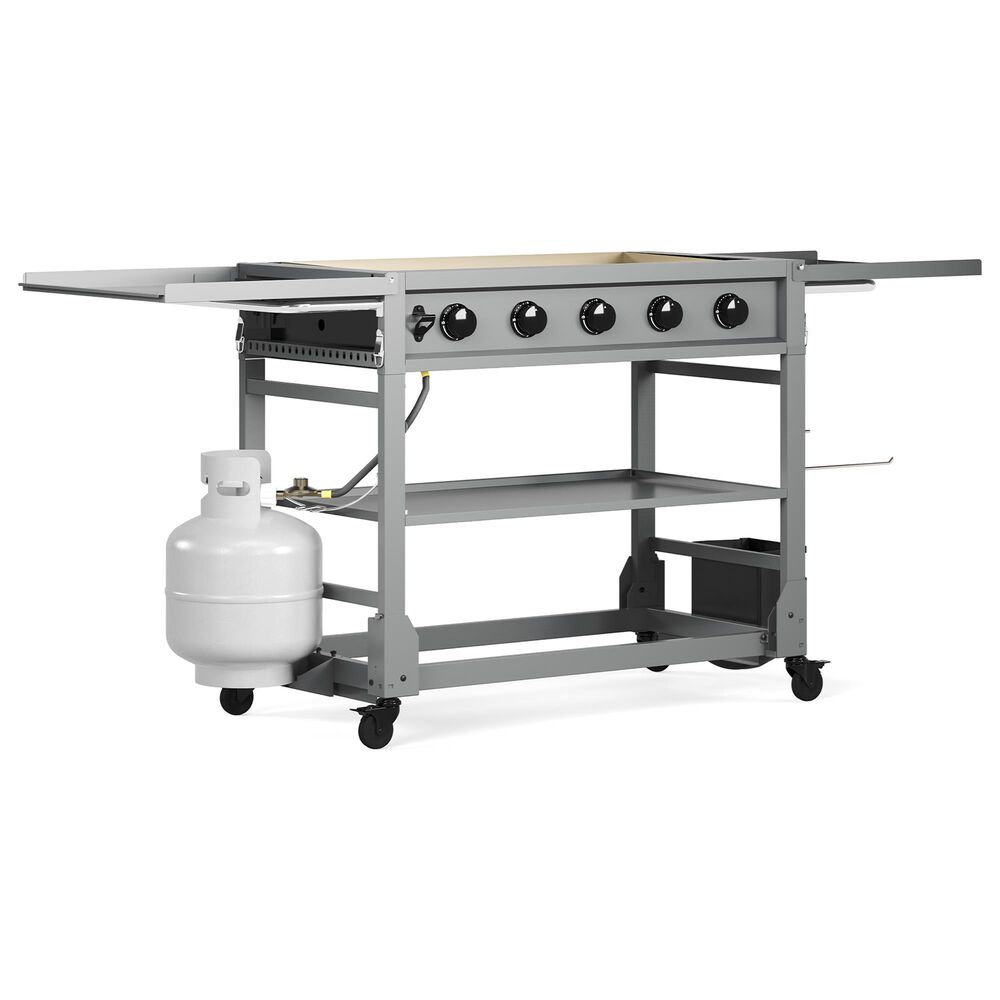 TYTUS Anaheim 5-Burner Gas Griddle in Gunmetal Gray, , large