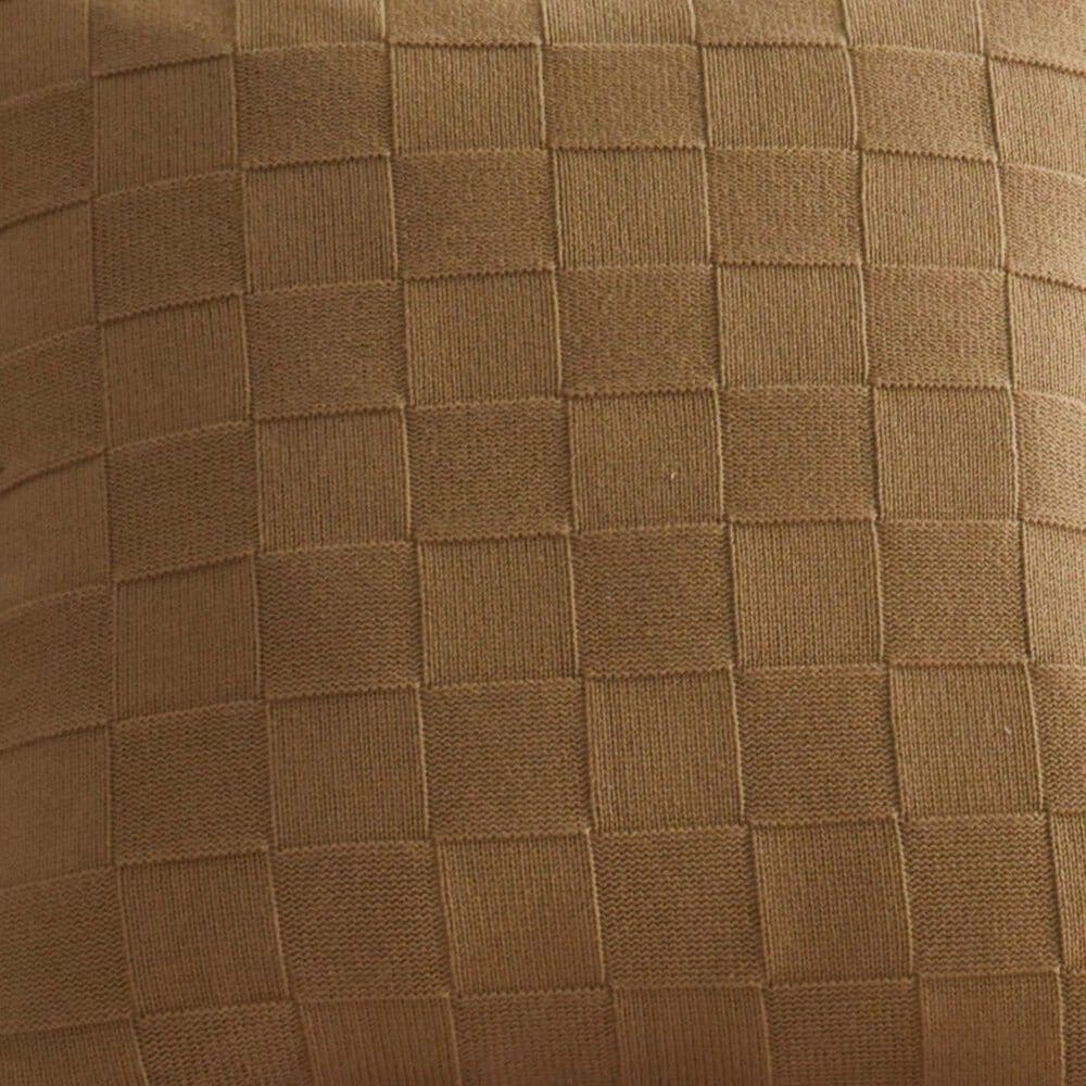 Ann Gish Cesta 20&quot; x 20&quot; Throw Pillow in Camel, , large