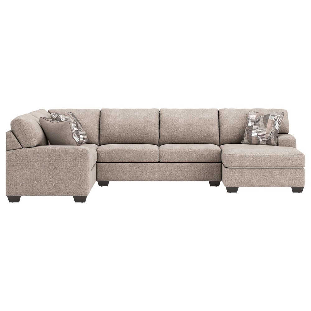 ASHLEY Seyler Lane 3-Piece Sectional with Chaise in Hemp, , large