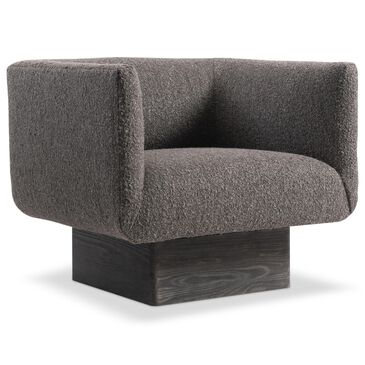 Bernhardt Marni Swivel Chair in Charcoal, , large