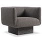 Bernhardt Marni Swivel Chair in Charcoal, , large