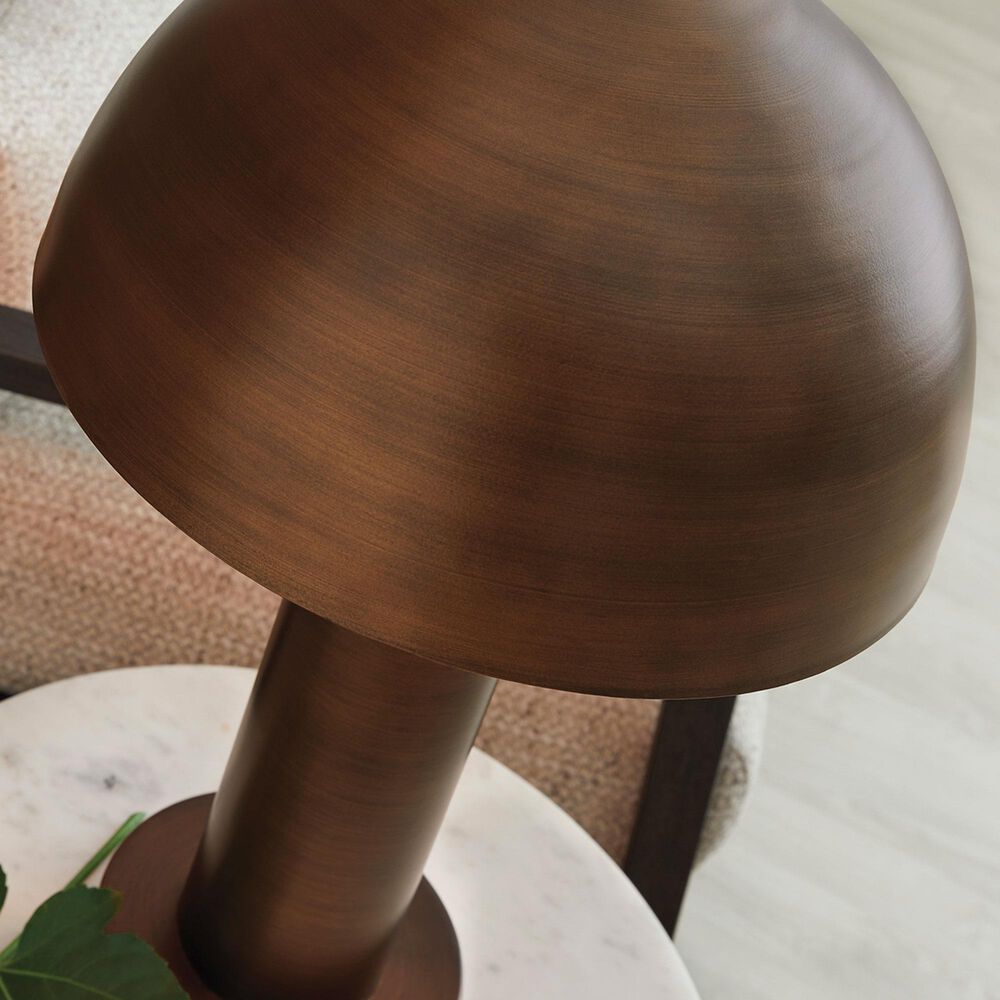 Ashley Wendfield Metal Table Lamp in Antique Copper, , large