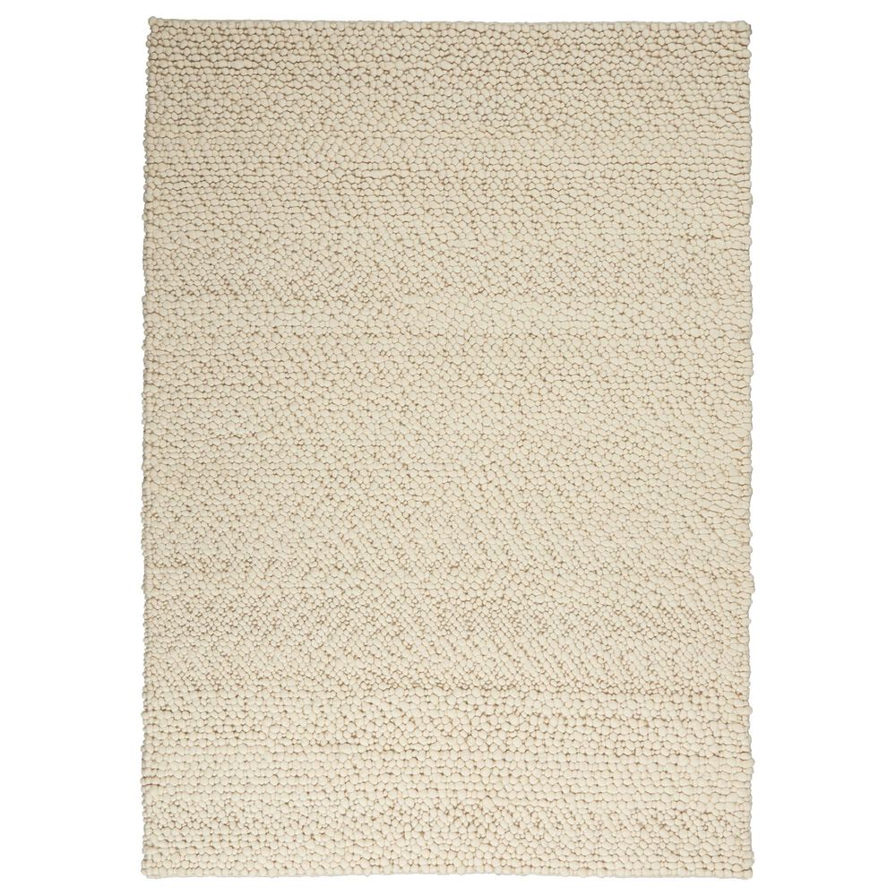 Nourison Riverstone Ivory 4" x 6" Area Rug, , large