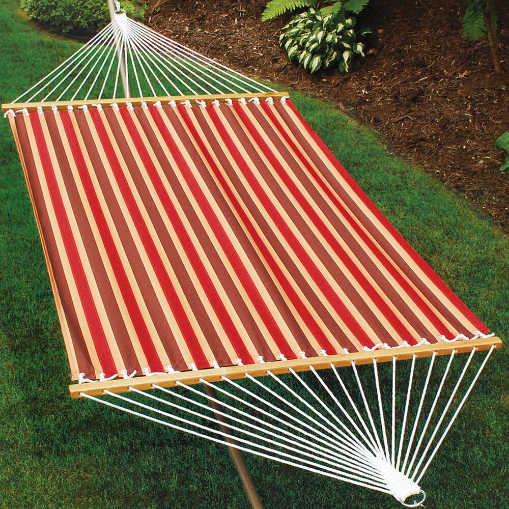 Algoma 13 Ft. Fabric Hammock in Autumn Stripe, , large