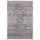 Feizy Francisco 5" x 8" Ivory and Charcoal Area Rug, , large