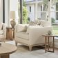 Jennifer Taylor Home Knox Accent Arm Chair in Flax White, , large
