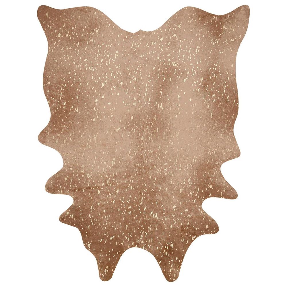 Loloi Bryce BZ-05 5" x 6"6" Tan and Gold Area Rug, , large