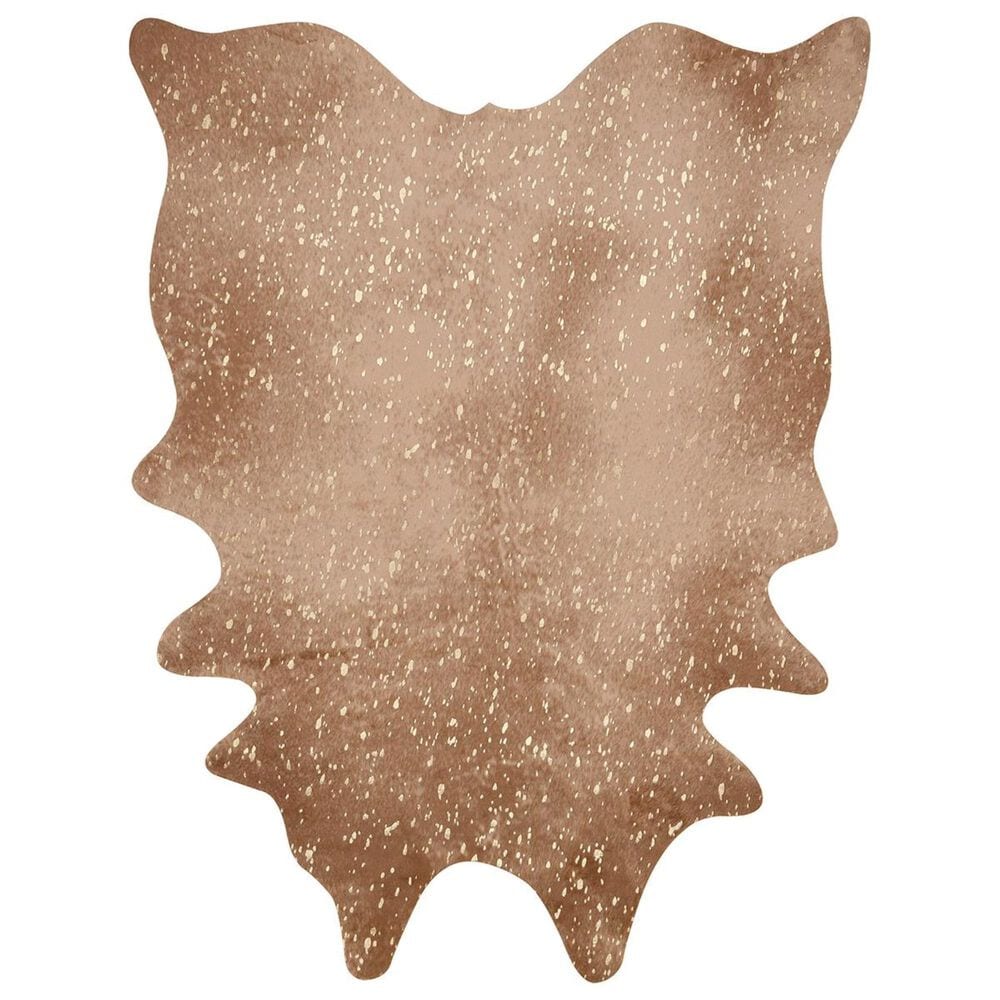 Loloi Bryce BZ-05 5" x 6"6" Tan and Gold Area Rug, , large