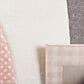 Safavieh Carousel CRK134 5"3" Square Pink and Grey Kids Area Rug, , large