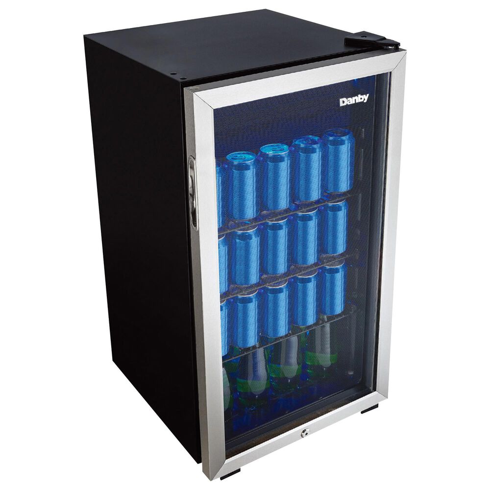 Danby 3.1 Cu. Ft. Beverage Center in Stainless Steel, , large