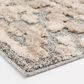 Central Oriental House Knox 5" x 7"3" Dark Grey and Light Grey Area Rug, , large