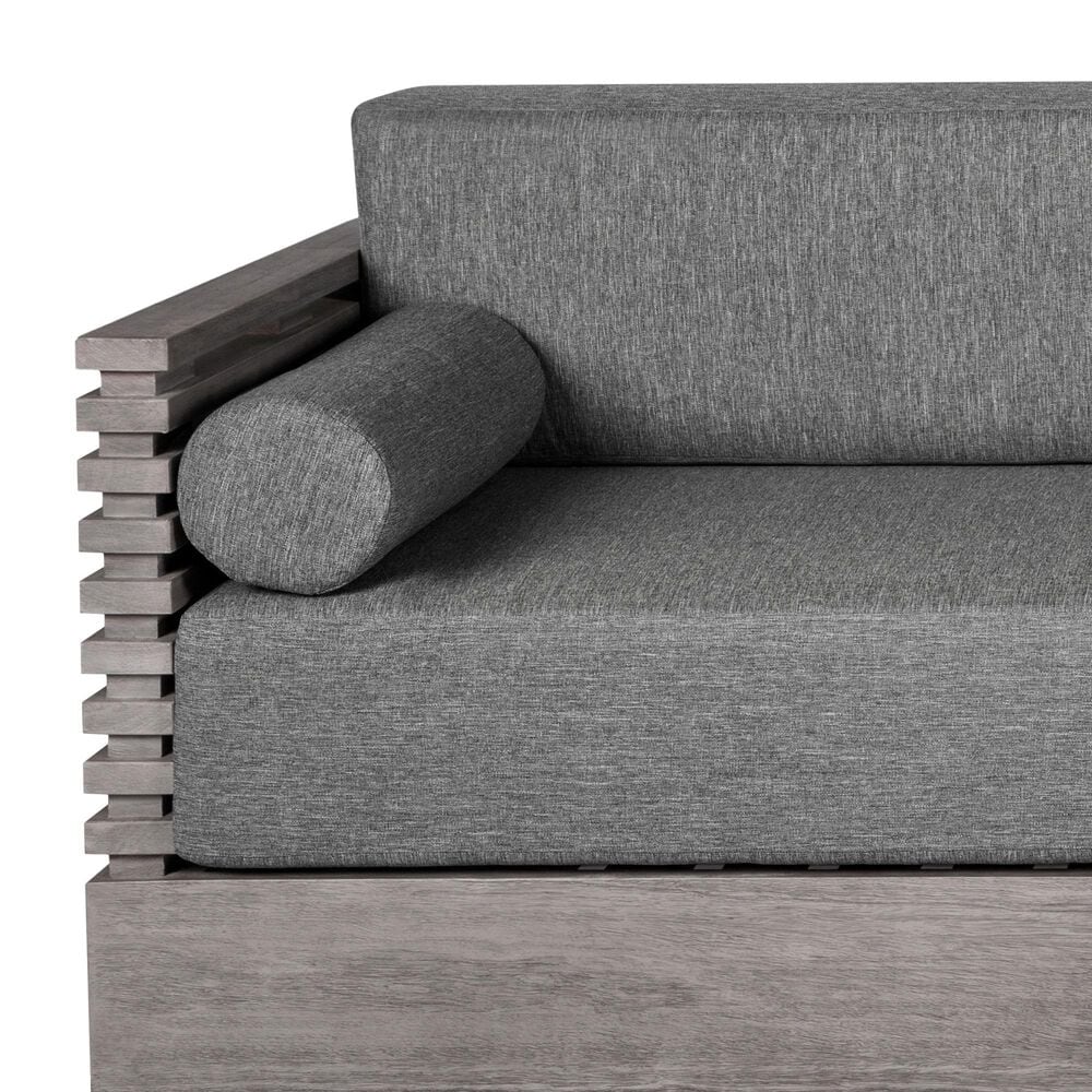 Armen Living Vivid 4-Piece Patio Conversation Set in Eucalyptus/Gray, , large
