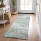 Dalyn Rug Company Solace SL5 2"3" x 7"6" Teal Runner, , large