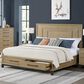Emerald Home Furnishings Sutton Place King Storage Bed in Caramel and Cocoa, , large