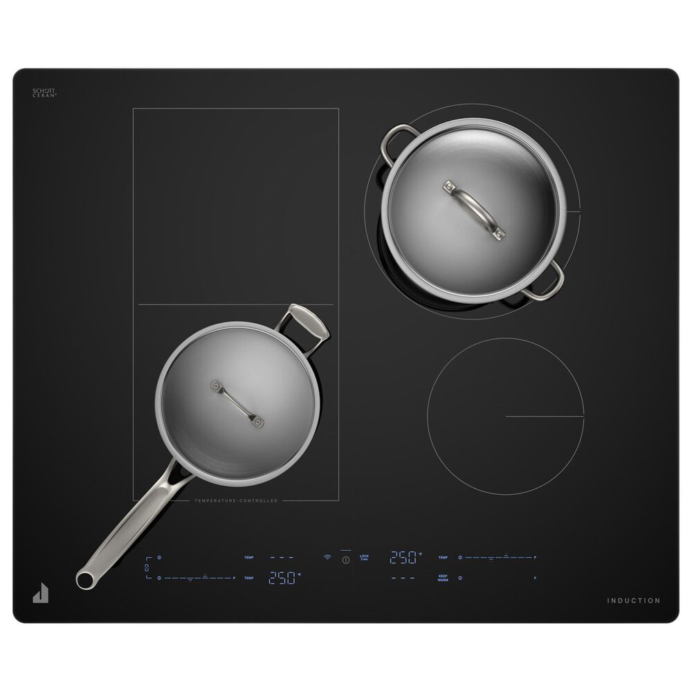 JennAir 24" Oblivion Smart Induction Cooktop in Black, , large
