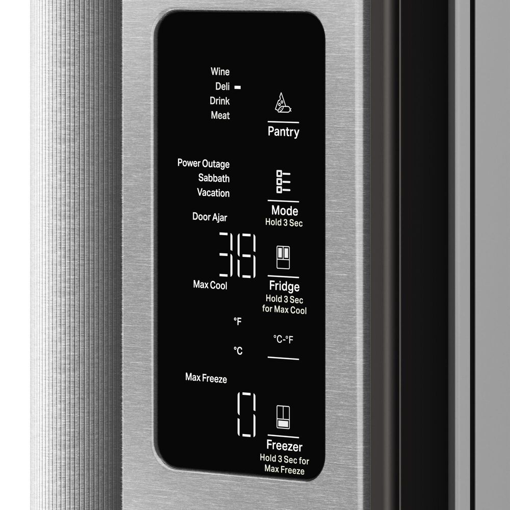KitchenAid 23 Cu. Ft. Counter-Depth French Door Refrigerator in Fingerprint Resistant Stainless Steel, , large