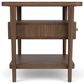 Riverside Furniture Delia End Table in Nouveau Walnut, , large