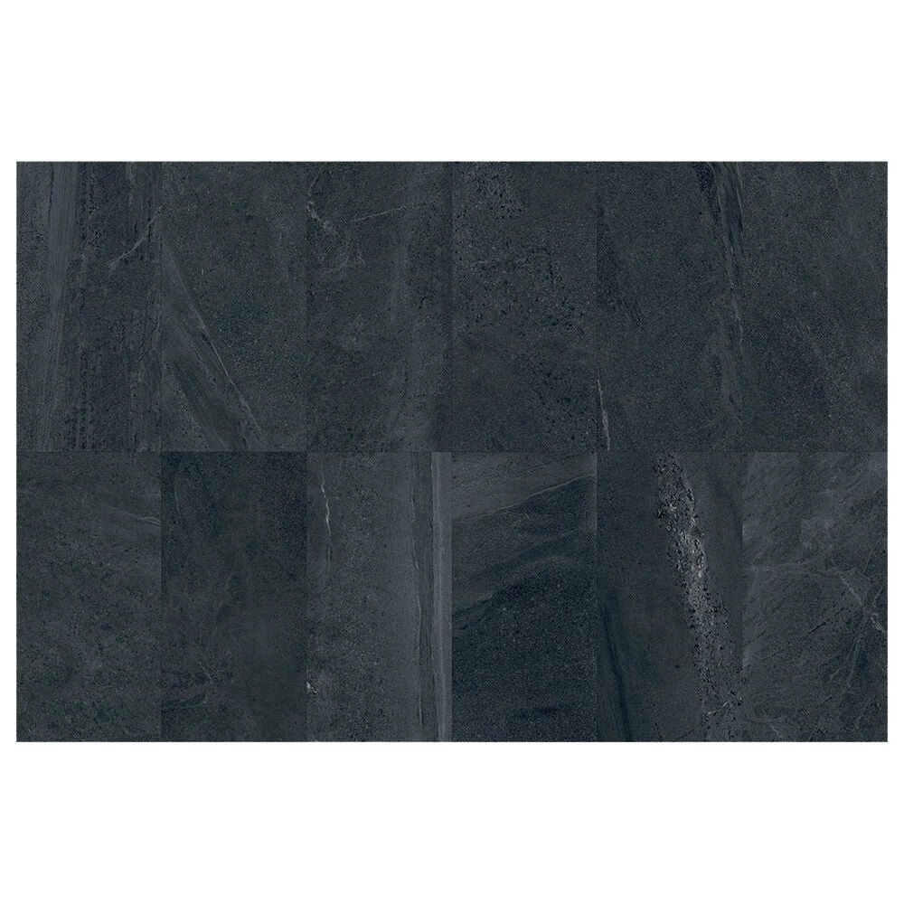Dal-Tile Society District Slate 12" x 24" Matte Porcelain Tile, , large