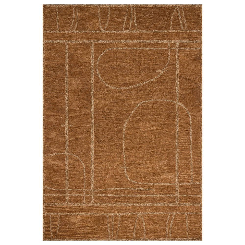 Loloi Barrow Clay and Natural 2"3" x 3"9" Area Rug, , large