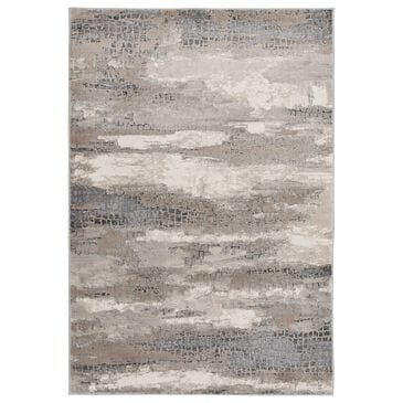 Central Oriental Clearwater Roslyn 5" x 7"6" Biscuit and Multicolor Area Rug, , large