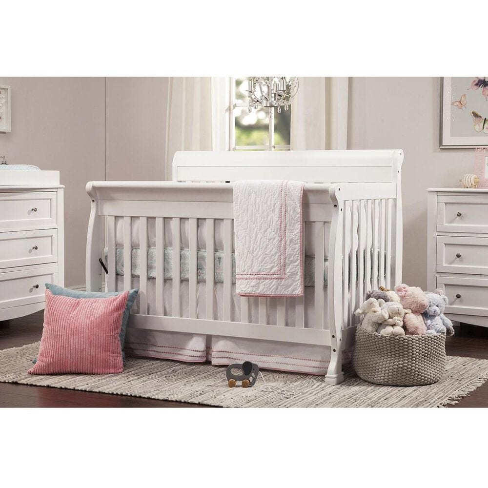 DaVinci Kalani 4-in-1 Convertible Crib in White, , large