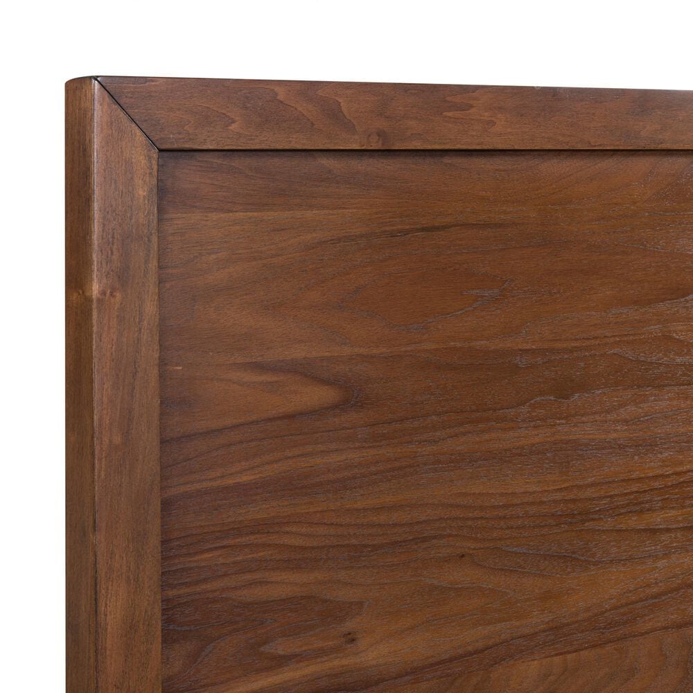 Riva Ridge Jasper California King Panel Bed in Modern Walnut, , large