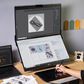 Mobile Pixels Geminos 24" Dual-Stacked Monitor in Gray, , large