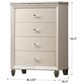 Furniture of America Allie 4-Drawer Chest in Pearl White, , large