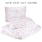 Peking Handicraft Iridescent Stars 2-Piece Twin/Twin XL Comforter Set in White, Pink, Aqua and Golden, , large
