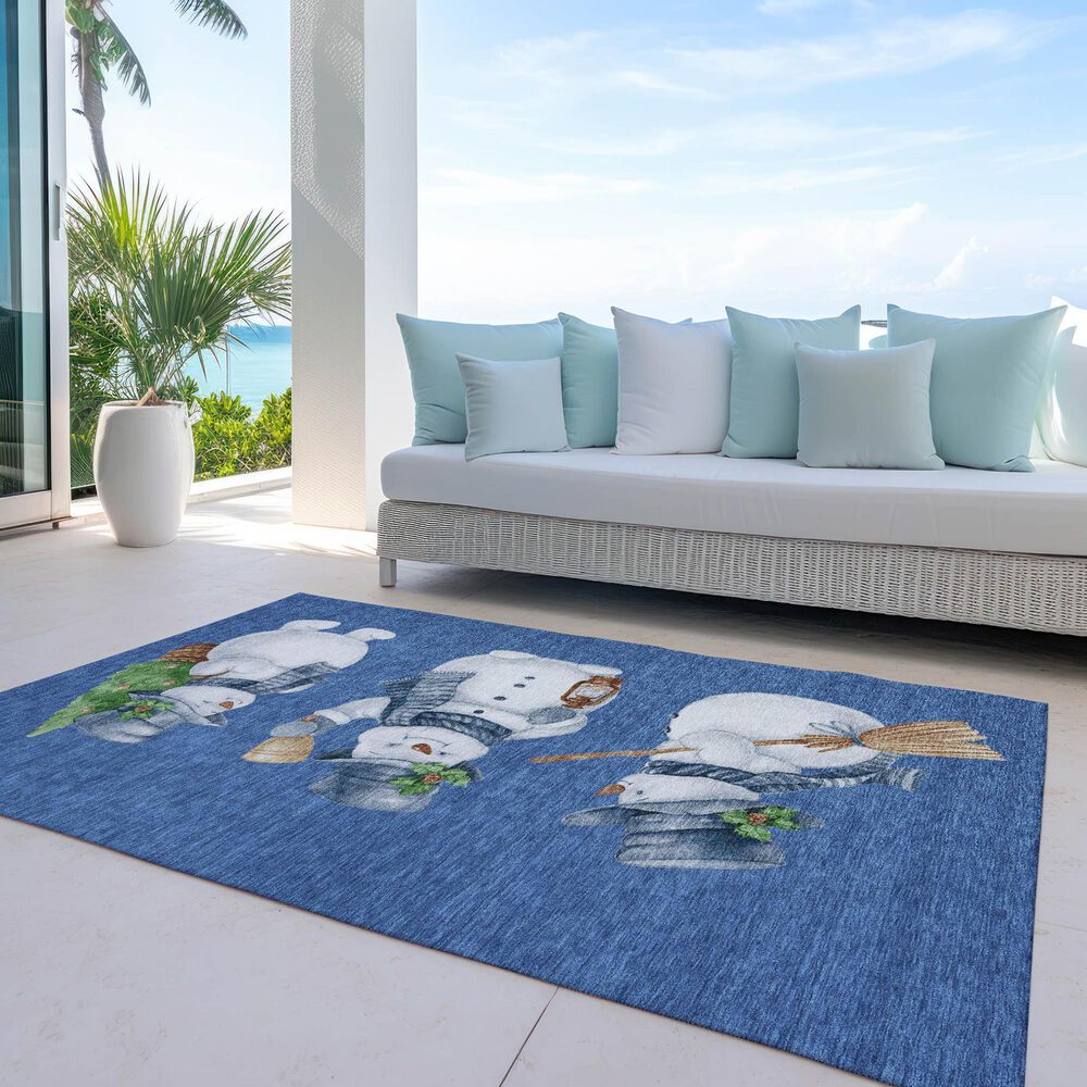 Dalyn Rug Company Wonderland WN34 Navy 5&#39; x 7&#39;6&quot; Area Rug, , large