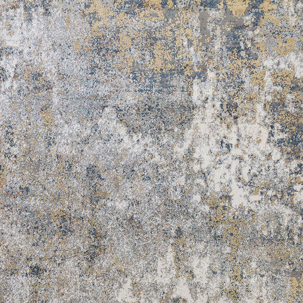 Amer Rugs Yasmin 2&#39;6&quot; x 8&#39; Yellow and Blue Runner, , large