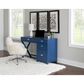 Linon Home Decor Peggy Side Storage Desk in Navy, , large